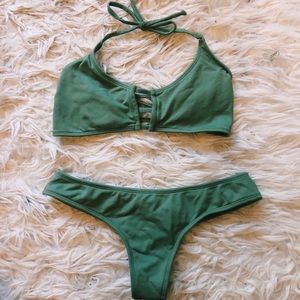 Olive Green Midori Bikini